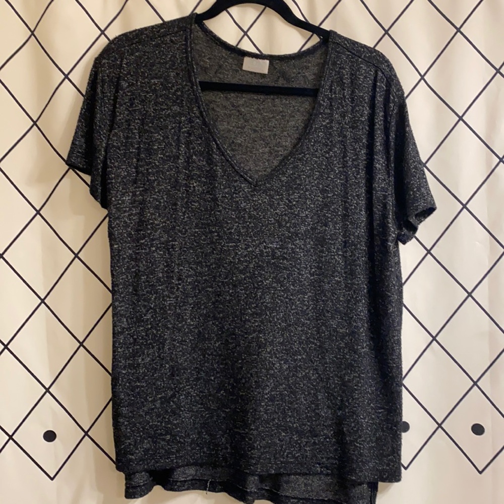 Grey heathered shirt